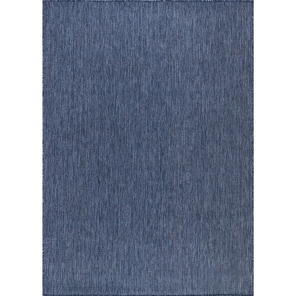 slide 2 of 11, Aloha Washable Solid Indoor Outdoor Area Rug Patio Deck Living Room 10X14 - Marina