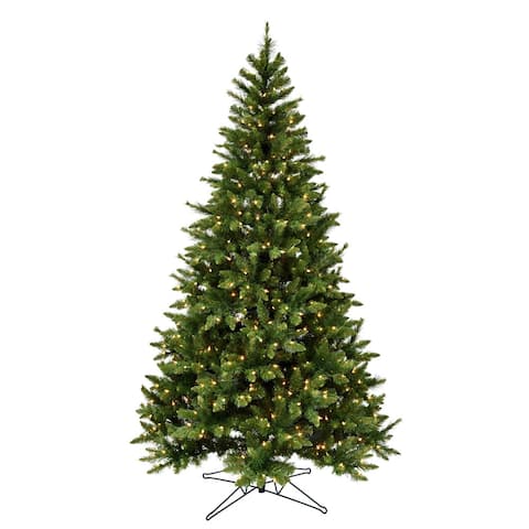 Vickerman 3.5' x 20" Bennington Spruce Artificial Christmas Tree, Clear Dura-lit Lights - Green - 3.5' x 20"