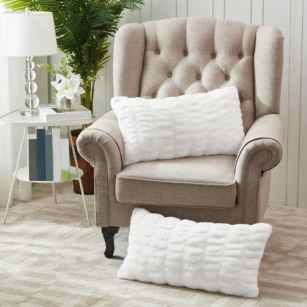 Serenta Shar Pei FauxFur 2 Piece Pillow Shell Set, NO INSERT