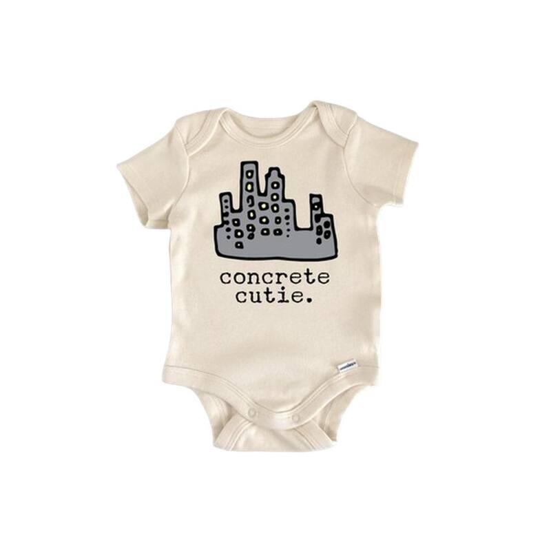 City Metropolitan Urban - Baby Boy Girl Clothes Infant Bodysuit Funny Cute Newborn