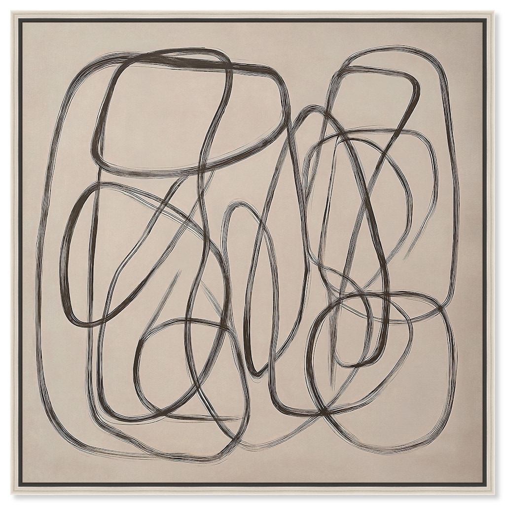 Unbroken Line I Canvas by Art Remedy