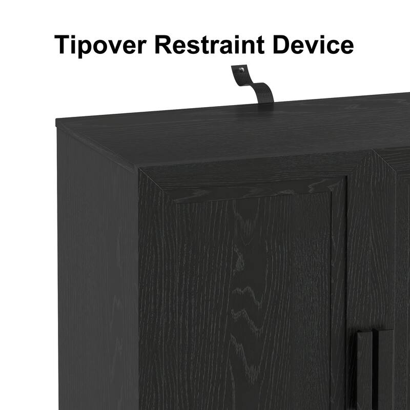 Classic Storage Cabinet with Adjustable Shelves