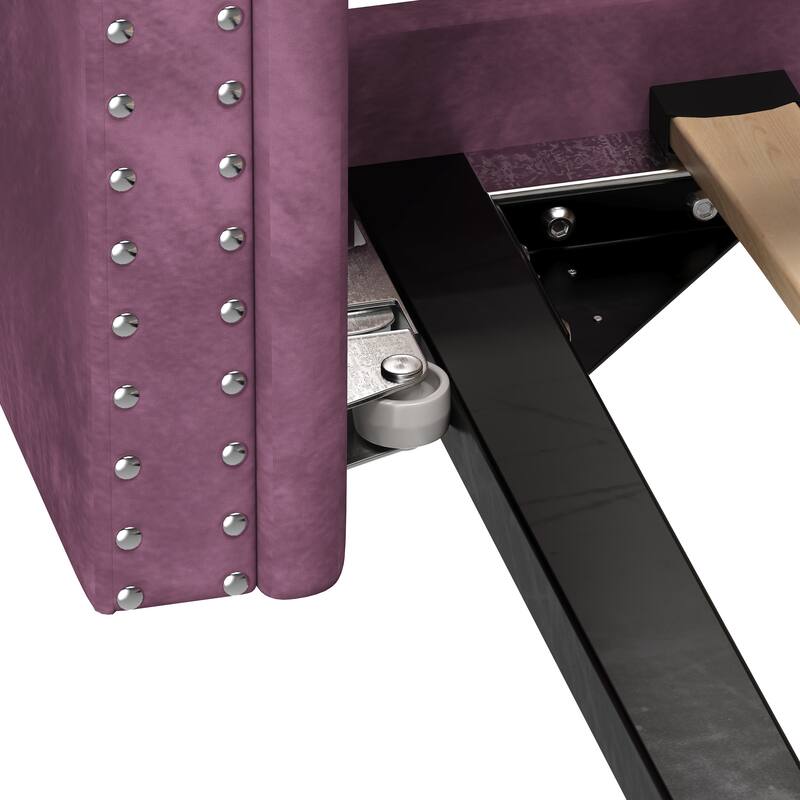 Christopher Knight Home - Augusta Velvet Upholstered Tufted Daybed with Trundle Design