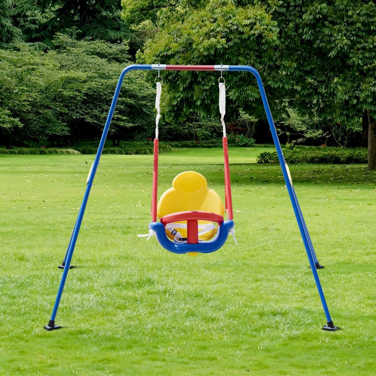 backyard toddler swing