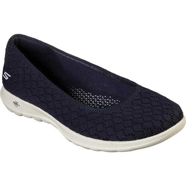 navy skechers go walk