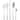 Amefa Cuba 20 Piece 18/10 Stainless Steel Flatware Set