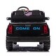 preview thumbnail 9 of 76, High-Power 24V Electric Ride On Pickup for Kids, Dual Seats, 4WD, USB, Bluetooth, Rear Storage, and Shock Absorbing Suspension