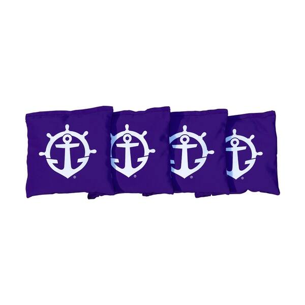 slide 2 of 3, University Of Portland Pilots Blue Cornhole Bags All-Weather Resin Filled