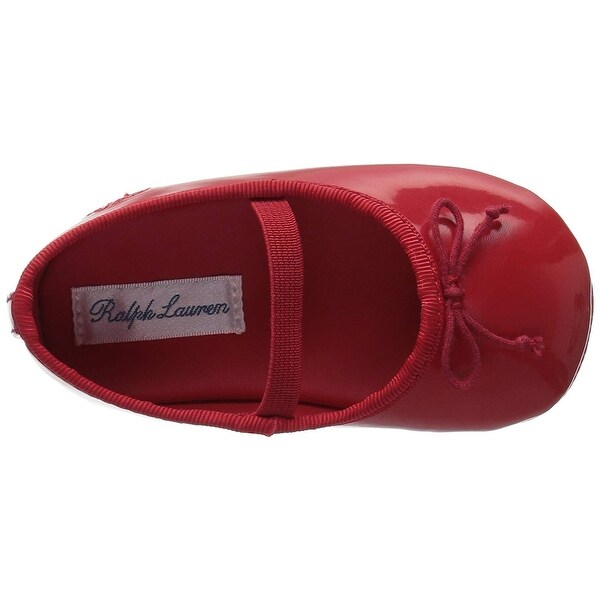 baby girl red flats