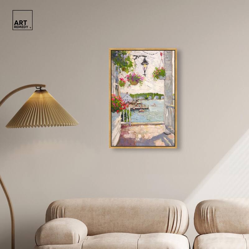 Harbor Hideaway II Canvas by Art Remedy