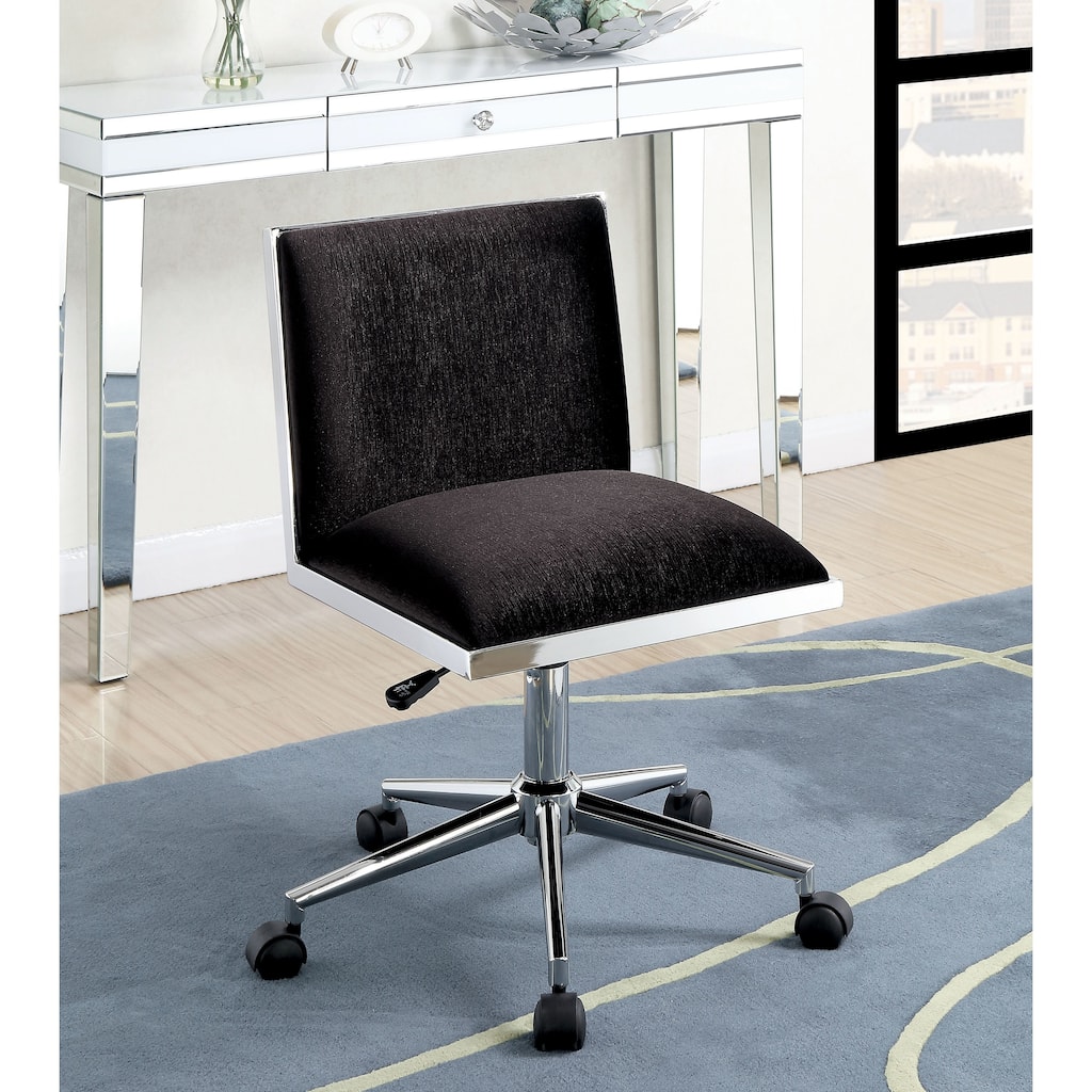 Ceto Contemporary Fabric Height Adjustable Office Desk Chair by Furniture of America