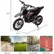 preview thumbnail 6 of 11, 36V Kids Electric Motorcycle, Leather seat, 350W Brushed Motor
