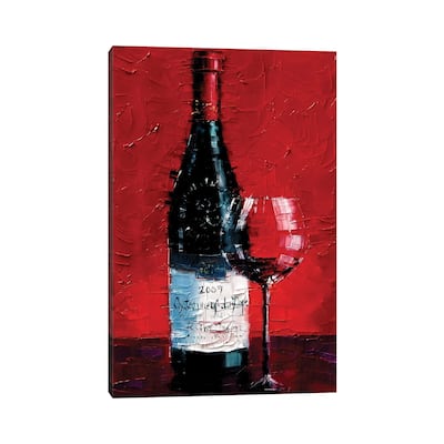 iCanvas "Chateauneuf-du-Pape" by Mona Edulesco Canvas Print