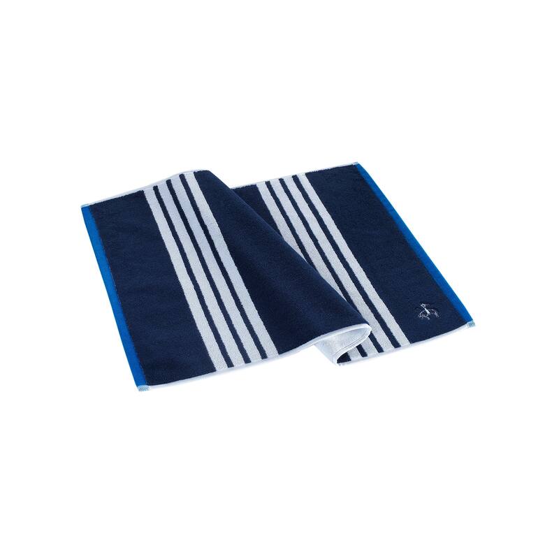Brooks Brothers Nautical Blanket Stripe Bath Mat - Navy