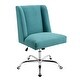 preview thumbnail 33 of 35, Violet Home Office Swivel Chair Mermaid Blue