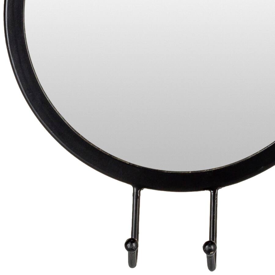 Livabliss Prabhas Modern Industrial Mirror 21"H x 14"W x 1.9"D Bed