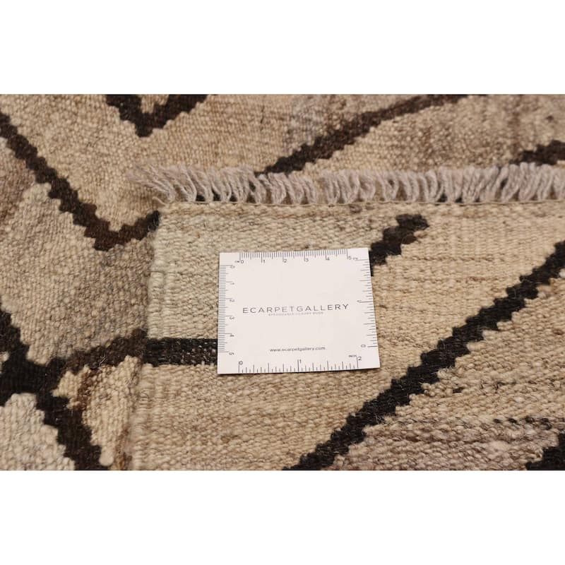 Sivas Tan Kilim 6'11" x 9'8" - 6'11 x 9'8