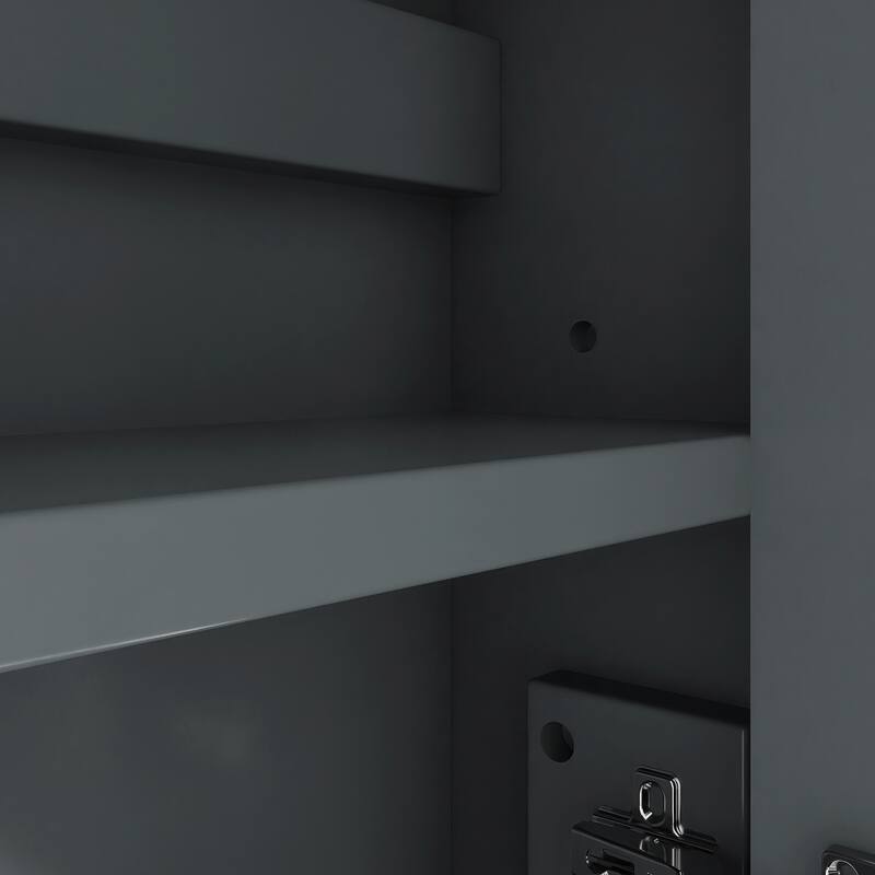 24'' x 27'' Wall Mounted Medicine Cabinet with Height Adjustable Shelf
