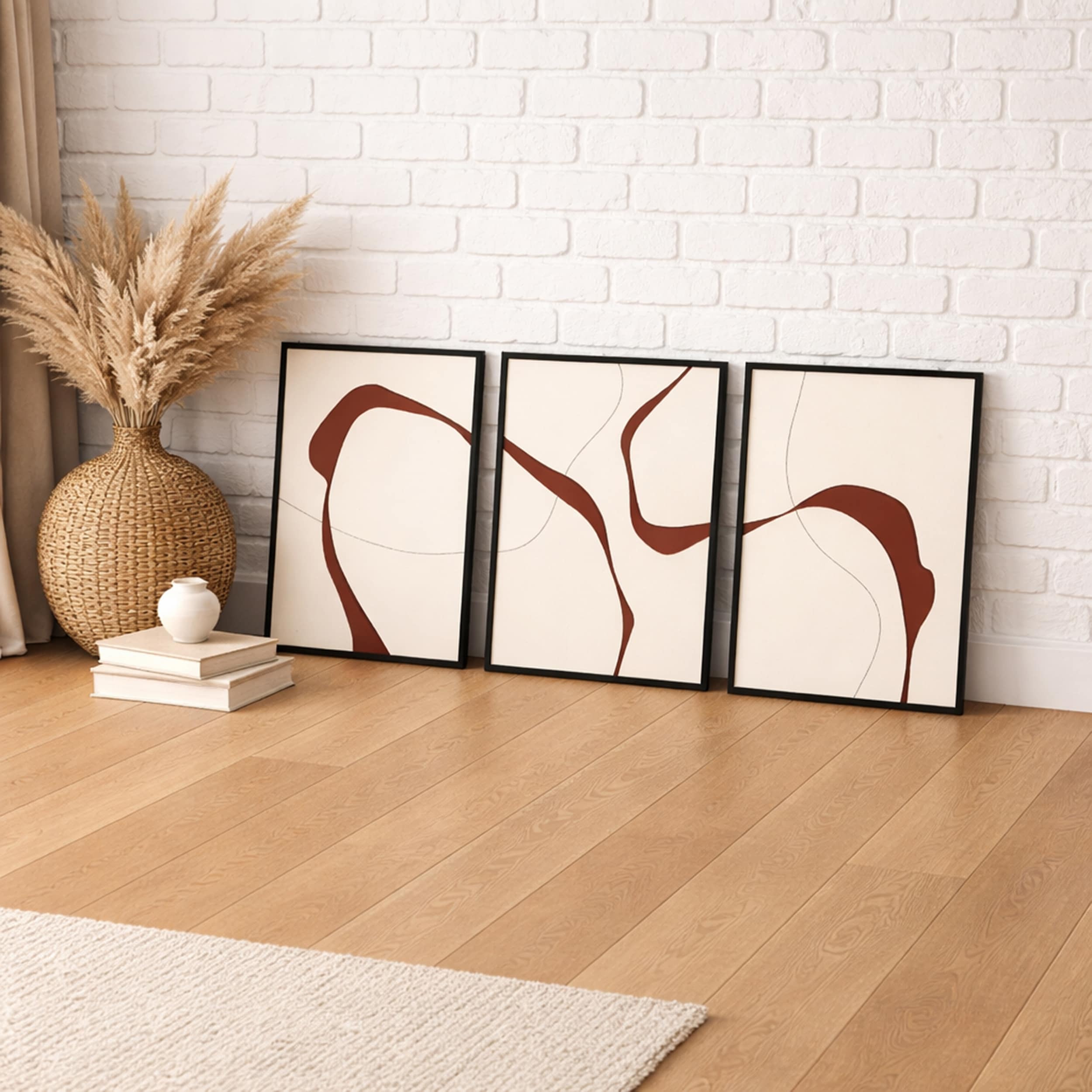 Natural Currents, Hand Painted Canvas