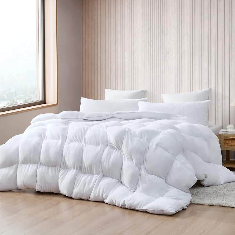 Boi He Thick® - Coma Inducer® Thick Oversized Comforter Set - Full - White