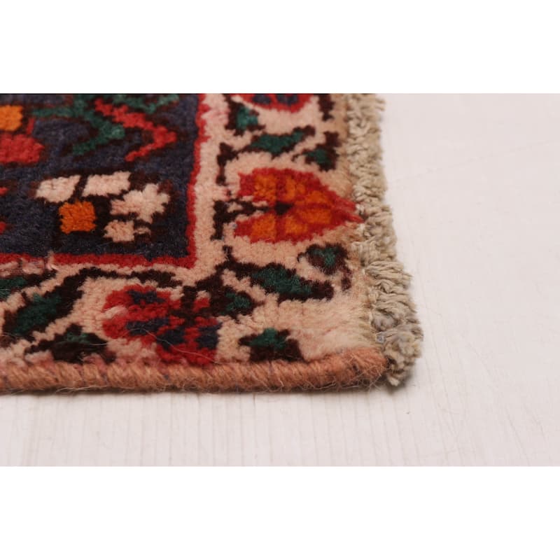ECARPETGALLERY Hand-knotted Melis Vintage Red Wool Rug - 4'11 x 9'8
