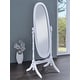 preview thumbnail 6 of 21, Foyet Wood Adjustable Full Length Cheval Mirror