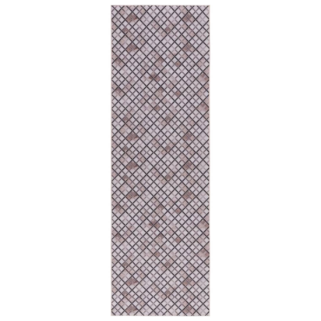 SAFAVIEH Faux Hide Machine Washable Slip Resistant Aurela Rustic