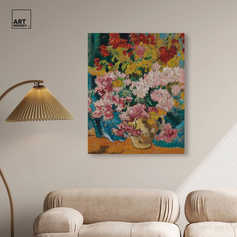 Give him Flores Canvas by Art Remedy, Gallery Wrapped