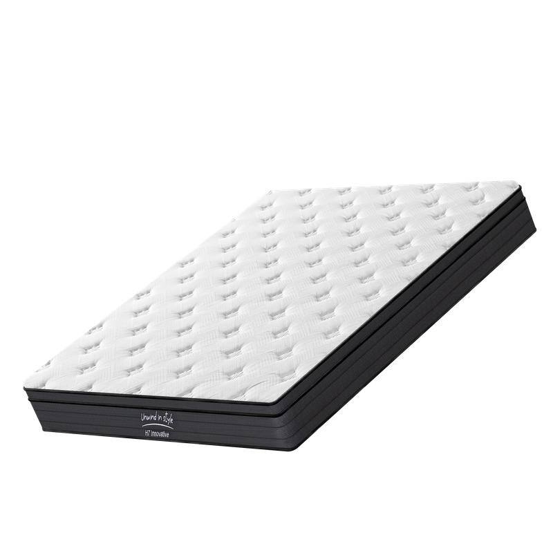 Spruce & Spring 12 in Cooling Memory Foam Hybrid Medium Firm mattress Motion Isolation