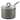 Circulon Elementum Hard-Anodized Nonstick Straining Sauce Pan with Lid, 3-Quart, Oyster Gray