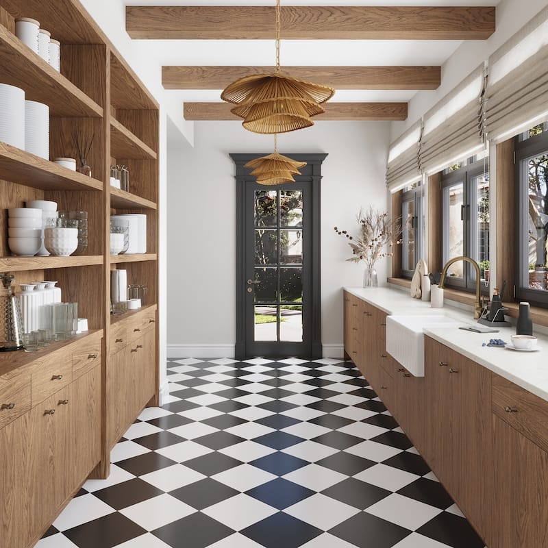 Apollo tile 12" x 12" Sonata Matte Deep Charcoal Black Porcelain Tile (13.56 sq ft/case) - 14 Pack