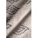 preview thumbnail 6 of 11, Nuloom Boho Natural Plush Fuzzy Tribal Shag Rug
