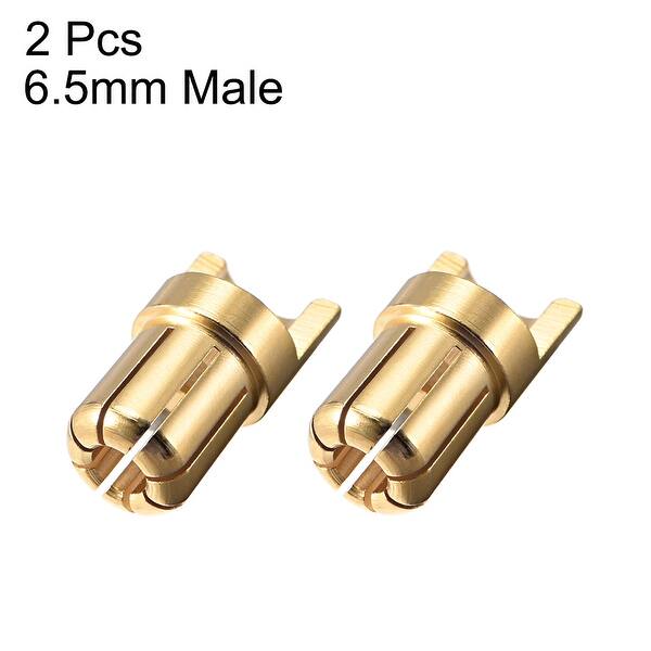 Connector Bullet 5mm Male Car 2pcs
