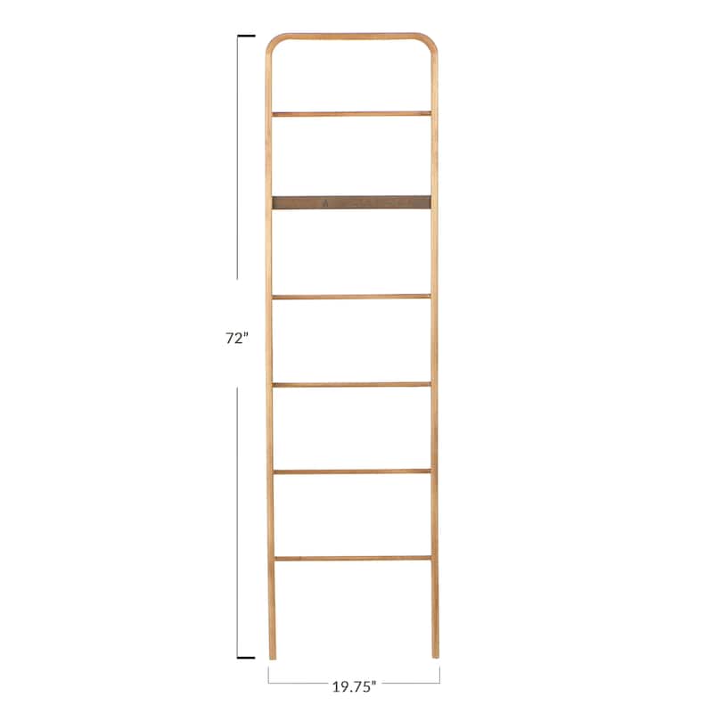 Wood Ladder Towel Rack