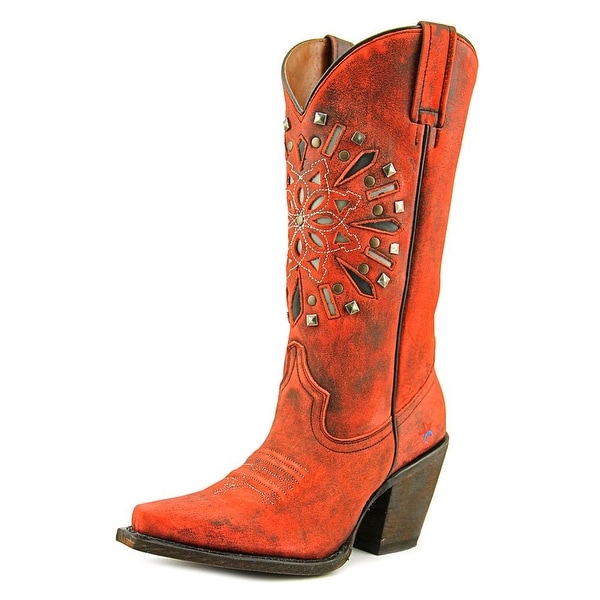 Redneck Riviera American Dreamcatcher Pointed Toe Leather Western Boot