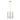 Aenon 13" Wide 3-Light Pendantwith Hammered Water Glass