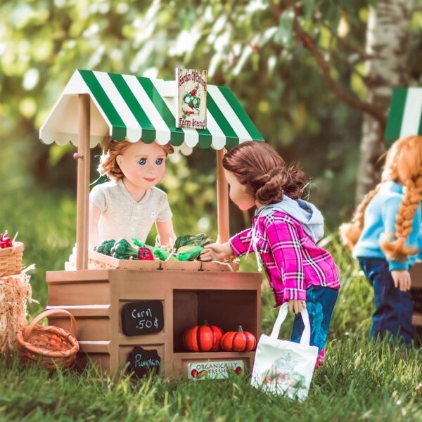 american girl garden stand