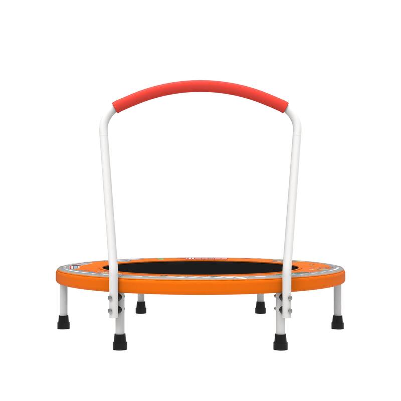 36 inch Mini Trampoline for Kids Ages 1-6 Indoor Outdoor Trampoline with Handle Fun for Kids