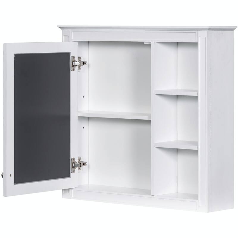 30" Bathroom Vanity with Mirror, Sink, and Storage Cabinet