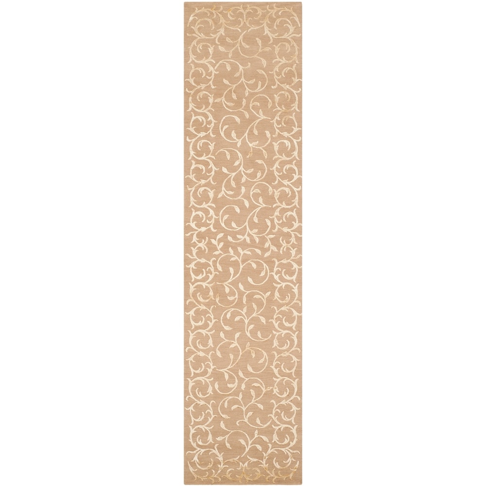 SAFAVIEH Couture Hand-knotted Tibetan Vania Modern Wool Rug