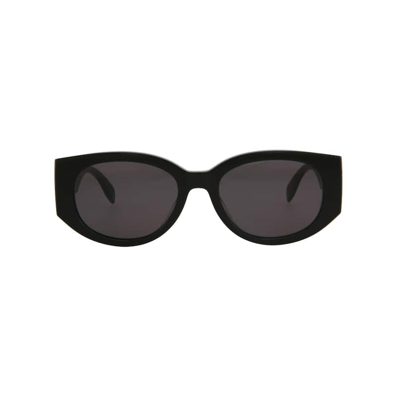 Alexander McQueen Round-Frame Acetate Sunglasses