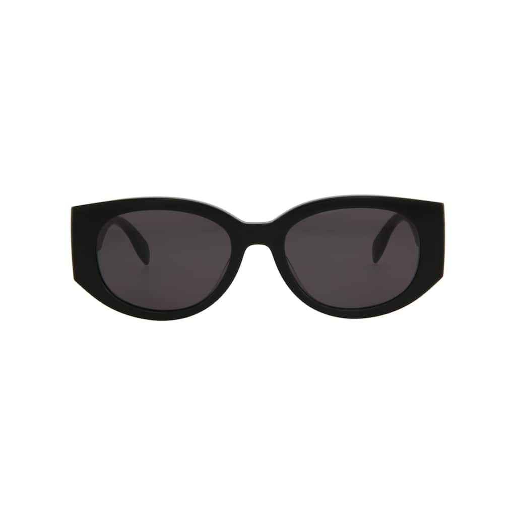 Alexander McQueen Round-Frame Acetate Sunglasses