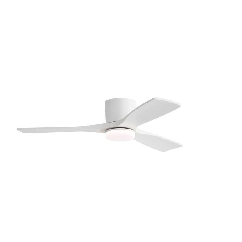 48In 3Blade Dc Motor Indoor Ceiling Fan With Light Kit And Remote