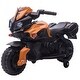 preview thumbnail 8 of 8, 6V Electric Motorcycle for Kids - Orange