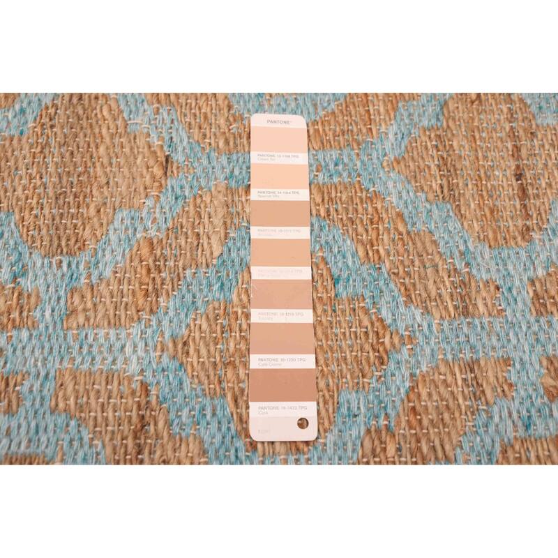 ECARPETGALLERY Flat-Weave Palas Denizli Tan Kilim - 5'4 x 7'5