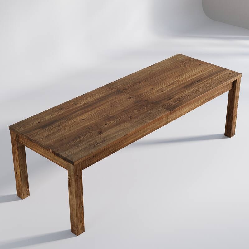 6.5 ft Solid Wood Conference Table, 78.7" Rectangular Meeting Table