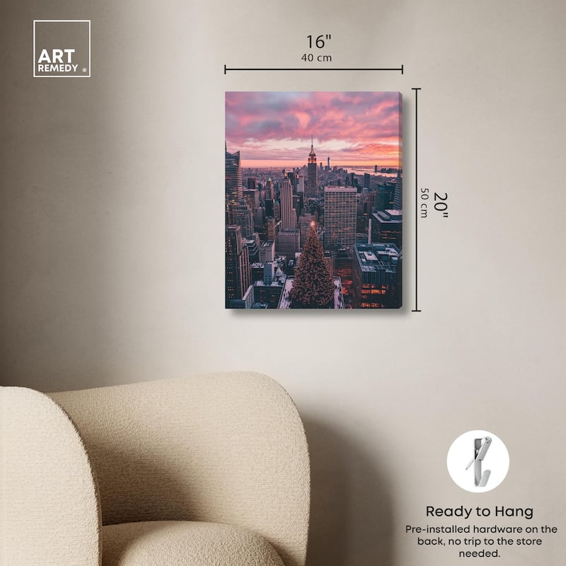 New York City Canvas by Art Remedy, Gallery Wrapped