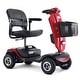 preview thumbnail 1 of 12, MCombo Power Mobility Scooter for Adults, 4 Wheel Mobility Scooter with Rotating Swivel Seat,15 Miles, 4.97MPH Red