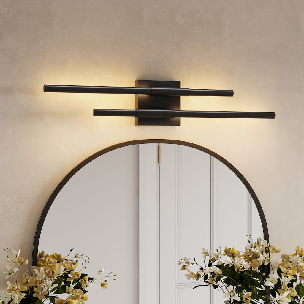 25'' Bathroom Vanity Light LED Fixtures Over Mirror Wall Sconce