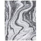 preview thumbnail 59 of 104, SAFAVIEH Craft Clytie Modern Abstract Marble Pattern Rug 10'6" x 14' - Grey/Silver - Rectangle